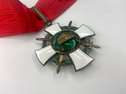 Hungary Order of the Holy Crown Commander Grade, with Swords and War Decoration