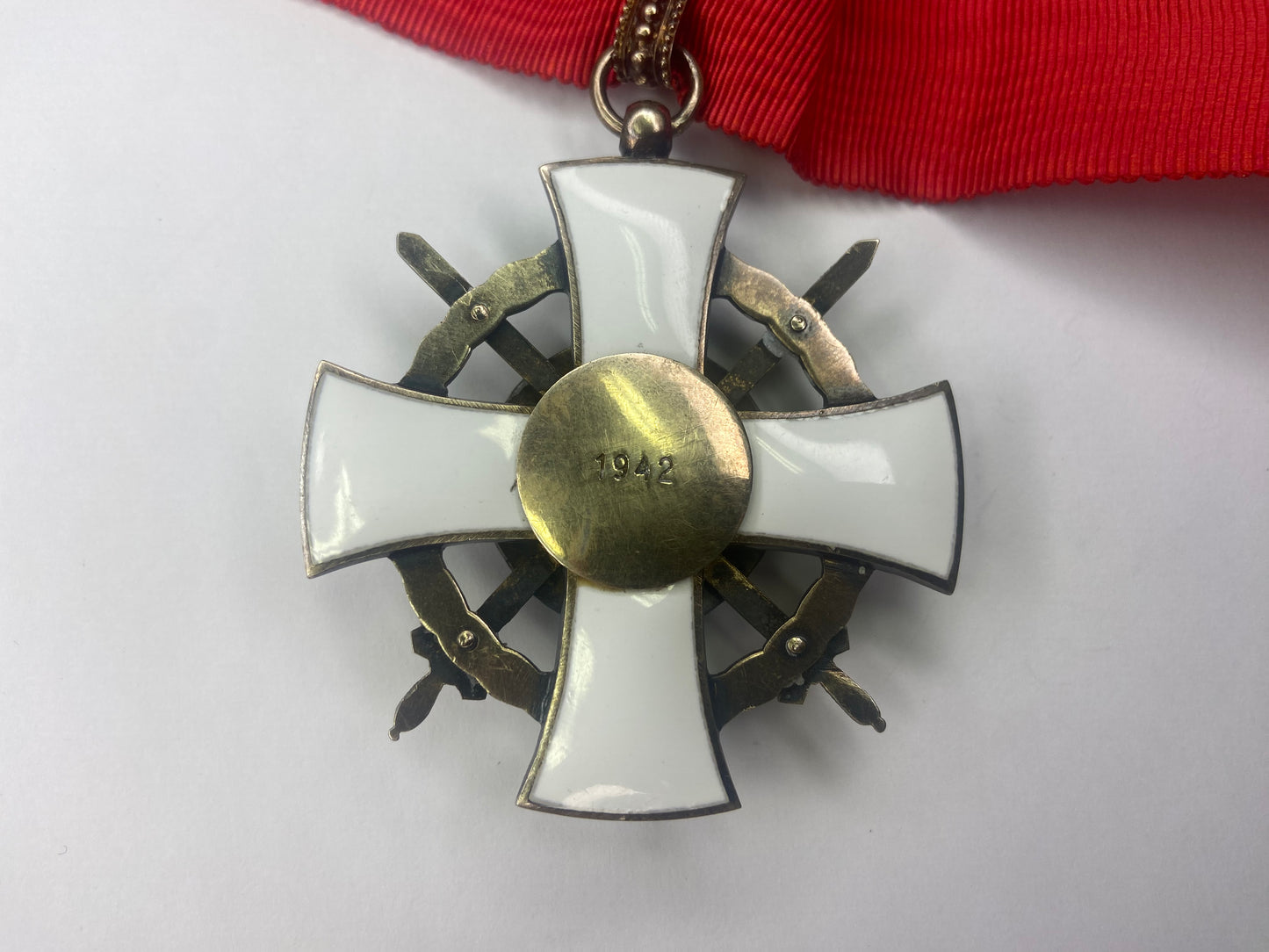 Hungary Order of the Holy Crown Commander Grade, with Swords and War Decoration