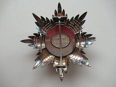 GREECE ORDER OF THE REDEEMER BREAST STAR. MADE BY LEMAITRE. ORIGINAL!