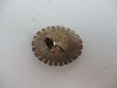 ROMANIA KINGDOM WWI GENERAL'S KEPI HAT BADGE MINIATURE SCREWBACK. MEDA