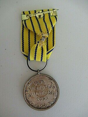 ROMANIA  MILITARY BRAVERY MEDAL 2000 2ND CLASS. RARE.