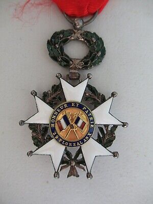 FRANCE ORDER OF THE LEGION OF HONOR KNIGHT GRADE. CASED