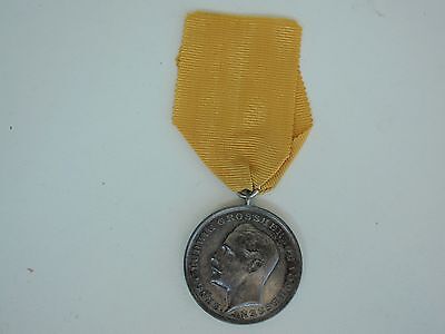 GERMANY PRUSSIA BRAVERY CROSS MEDAL. SILVER. RARE. VF+