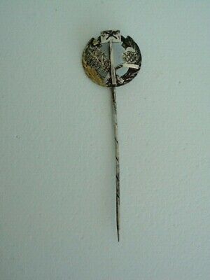 GERMANY DEMOCRATIC POLITICAL PARTY PIN MEDAL. SILVER. RARE