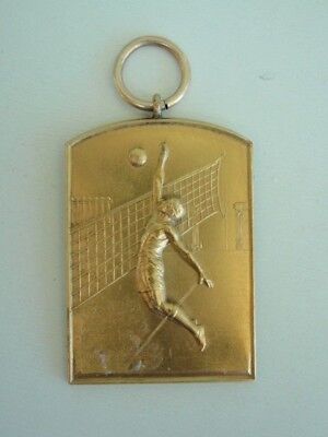 美国基督教青年会排球奖牌。金制成 - 14 克。 1927 年荣获。马克