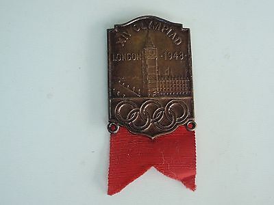 NORWAY OFFICIAL'S OLYMPIC BADGE MEDAL. RARE!  VF+