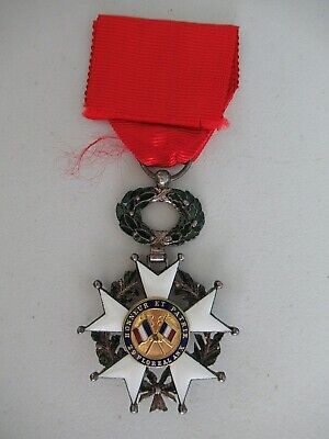 FRANCE ORDER OF THE LEGION OF HONOR KNIGHT GRADE. CASED