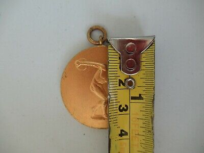 ROMANIA KINGDOM CAROL II 1932 SPORT MEDAL FOR MEN'S DISCUS 1ST, 2ND, 3