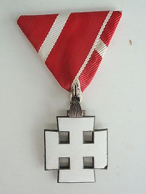 奥地利第一共和国骑士勋章。白色珐琅。稀有的
