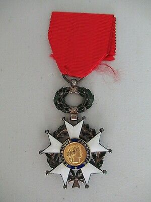 FRANCE ORDER OF THE LEGION OF HONOR KNIGHT GRADE. CASED