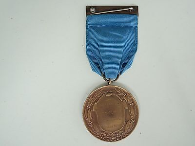 USA RHODE ISLAND LODGE MEDAL. NAMED AND DATED AMD MARKED. VF+