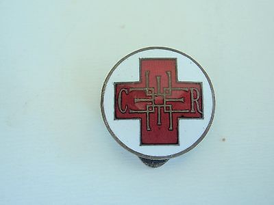 ROMANIA KINGDOM QUEEN ELIZABETH RED CROSS BADGE MEDAL #107 RARE!