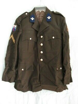 BELGIUM MILITARY jANDAMARIE TUNIC UNIFORM. MEDAL. 1970'S  14