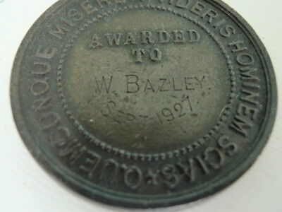 GREAT BRITAIN ROYAL LIFE SAVING SOCIETY MEDAL 1891. NAMED AND DATED. R