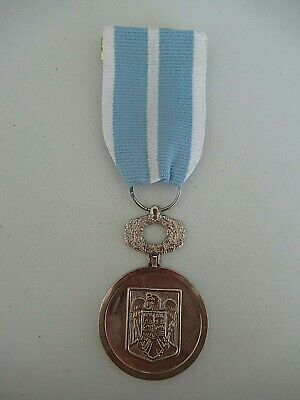 ROMANIA  LOYAL SERVICE MEDAL 2000 2ND CLASS. RARE.