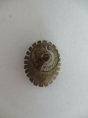 ROMANIA KINGDOM WWI GENERAL'S KEPI HAT BADGE MINIATURE SCREWBACK. MEDA