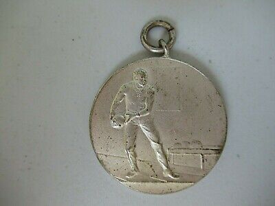 ROMANIA KINGDOM CAROL II 1932 SPORT MEDAL FOR MEN'S BOWLING 2ND PLACE.