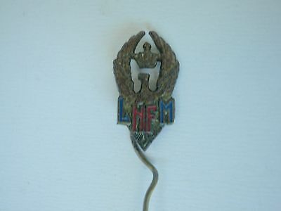 ROMANIA KINGDOM MILITARY LNFM BADGE MINIATURE MEDAL. VERY RARE!