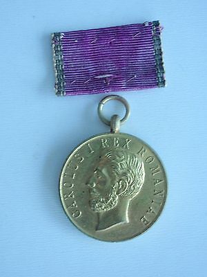 ROMANIA KINGDOM BENE MERENTI MEDAL 1ST CLASS. VERY RARE VF+