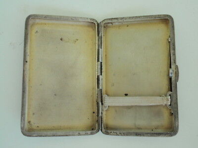 AUSTRIA IMPERIAL CIGARETTE CASE. MADE IN SILVER. HALLMARKED. RARE. VF+