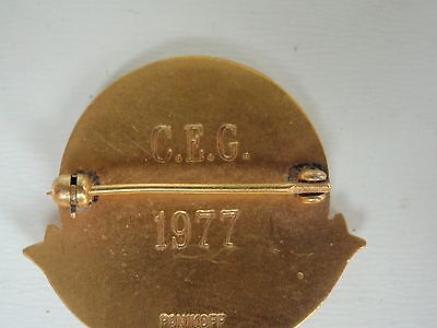 USA TECHNICIAN BADGE MEDAL WEST HAVEN VETERAN'S HOSP. 1/10 GOLD/MARKED