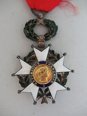 FRANCE ORDER OF THE LEGION OF HONOR KNIGHT GRADE. CASED