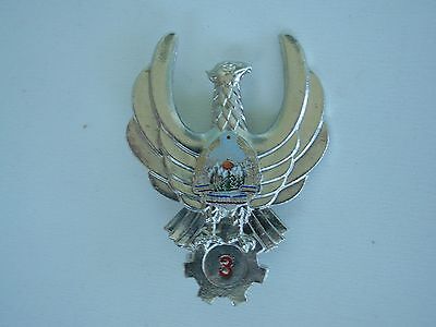 ROMANIA SOCIALIST AIR FORCE PILOT'S MECHANIC'S BADGE MEDAL 3RD GRADE R