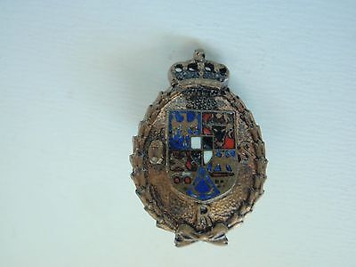 ROMANIA KINGDOM OSR MILITARY SPORT BADGE MINIATURE 3RD GRADE. MEDAL. V