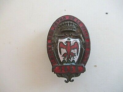 SPAIN MILITARY BADGE 1925. #225! MARKER'S NAME. RARE! VF+