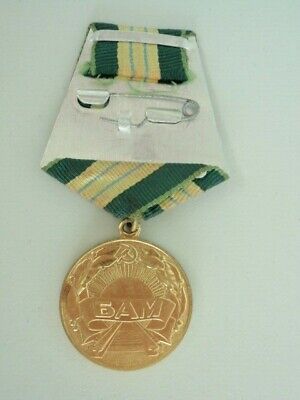 SOVIET RUSSIA Baikal-Amur Railway Medal