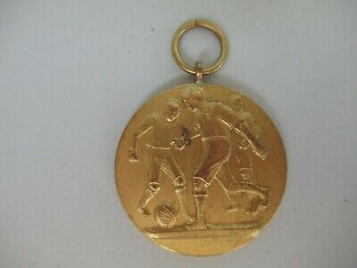 ROMANIA KINGDOM CAROL II 1932 SPORT MEDAL FOR MEN'S SOCCER 1ST PLACE.