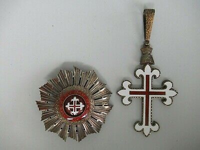 PORTUGAL GRAND OFFICER SET ORDER OF MILITARY MERIT.  RARE.