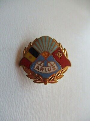 ROMANIA SOCIALIST RPR ARLUS  BADGE MEDAL. TYPE 2. RARE