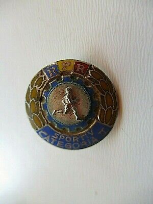 ROMANIA SOCIALIST RPR SPORTS CATAGORY 1 CHAMPIONSHIP BADGE MEDAL. RARE