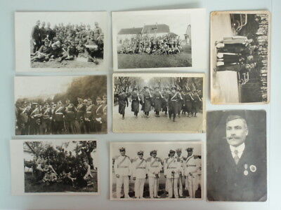 罗马尼亚王国 8 张不同的军事照片。原来的。奖牌2