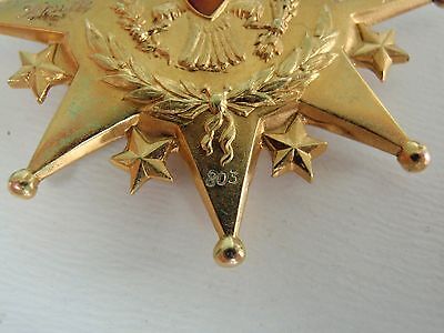 USA DAUGHTERS OF FOUNDERS & PATRIOTS OF AMERICA SOCIETY BADGE MEDAL. G