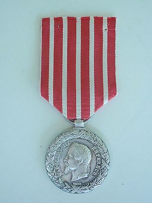 FRANCE ITALY CAMPAIGN MEDAL 1895. RARE. VF+