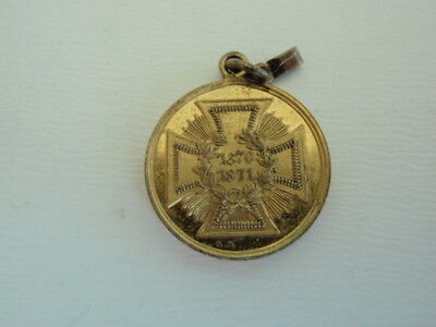 GERMANY IMPERIAL 1870-1871 MINIATURE MEDAL. RARE. VF