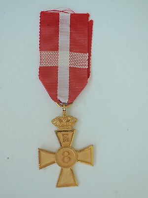 丹麦 8 年服役十字勋章。稀有的！室颤+