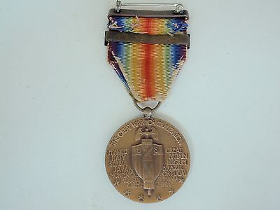 USA WWI VICTORY MEDAL W/ SUBMARINE CHASER BAR. VF+