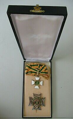 LUXEMBURG ORDER OF THE OAKEN CROWN. GRAND OFFICER SET. SILVER. BOXED.