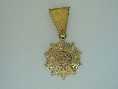 ROMANIA RSR ORDER OF THE 23RD OF AUGUST GC BADGE FOR DIPLOMATS. VERY R