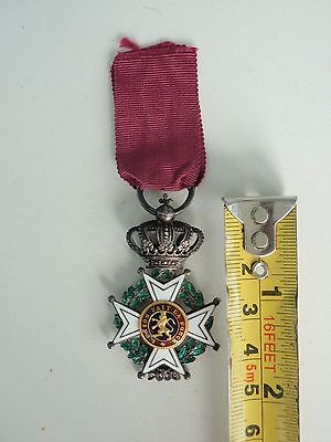 BELGIUM ORDER OF LEOPOLD KNIGHT GRADE W/ GOLD BUTTONS. PRINCE SIZE TYP