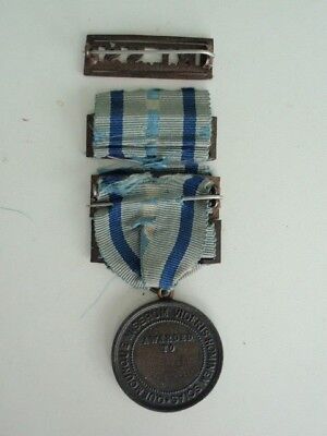 GREAT BRITAIN ROYAL LIFE SAVING SOCIETY MEDAL 1891. NAMED AND DATED. R