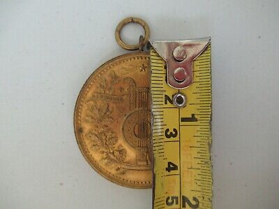 ROMANIA KINGDOM CAROL II 1932 SPORT MEDAL FOR MUSIC COMPETION 1ST PLAC