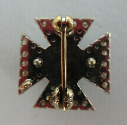 USA FRATERNITY PIN ALPHA TAU OMEGA. MADE IN GOLD, 5.72GR. 1737