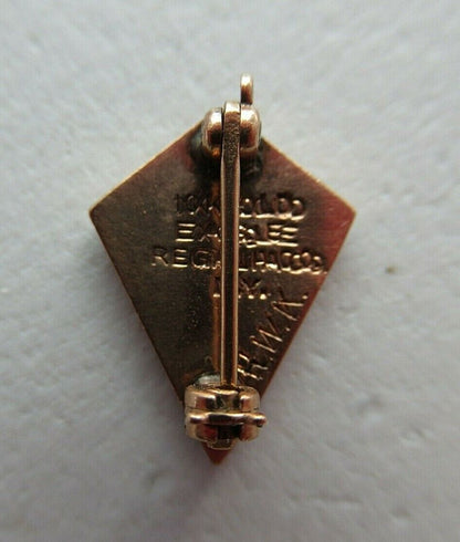 USA FRATERNITY PIN SIGMA PHI UPSILON. MADE IN GOLD 10K. NAMED. MARKED.