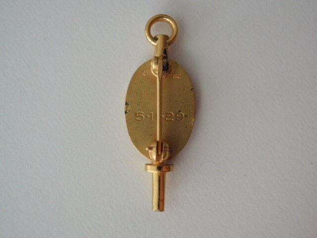USA FRATERNITY PIN delta kappa gamma key. MARKED. 205