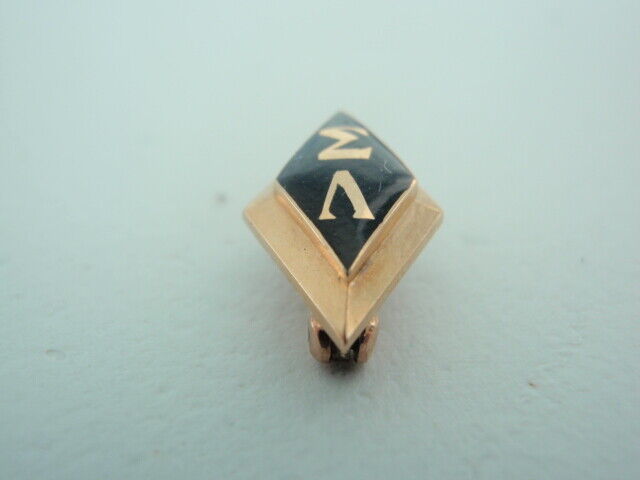 USA FRATERNITY PIN SIGMA LAMBDA. MADE IN GOLD. MARKED. 1908. NAMED. 39