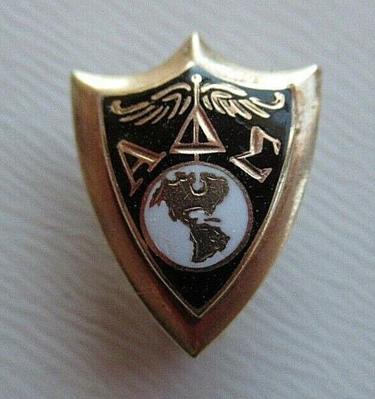 美国兄弟会 PIN ALPHA Delta Sigma PHI。黄金制造。命名。 1228